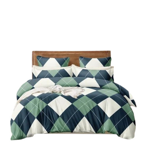 Designer Glace Cotton Bed Sheet