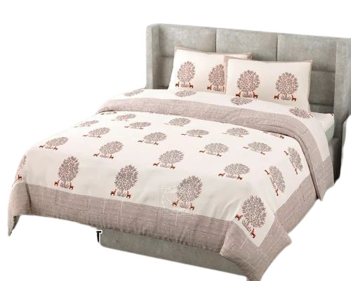 Designer Printed Double Bed Sheet