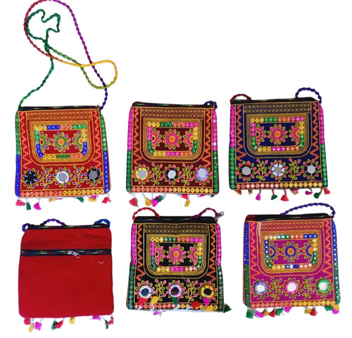 Economical Return Gifts Multicolor Embroidery Handbags
