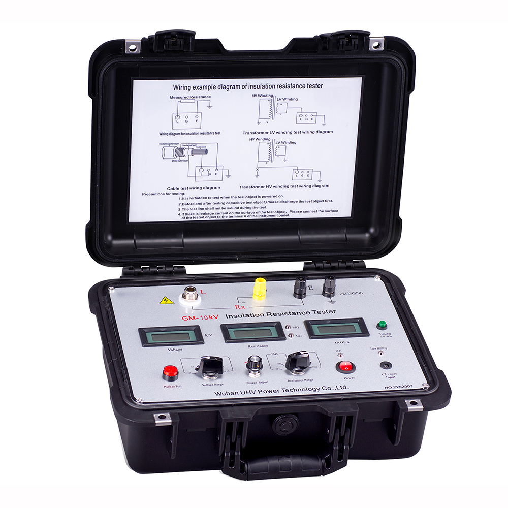 Gm-10Kv Digital High Precision Insulation Tester Meggar - Accuracy: 5 %