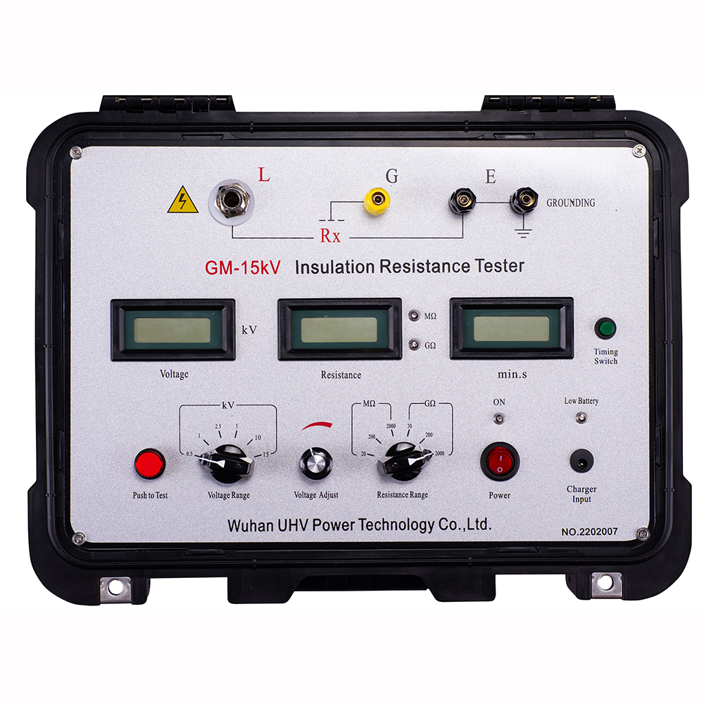 Gm-15Kv Digital Megohmmeter Insulation Resistance Tester - Accuracy: 5 %