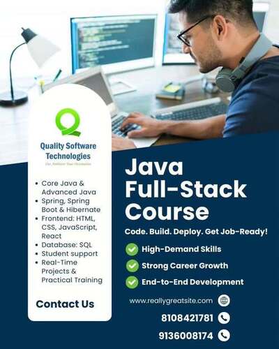 Java Course in Thane with 100% Job Placement Support | Quality Software Technologies