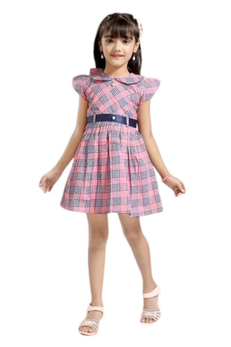 Kids Printed Fancy Frock