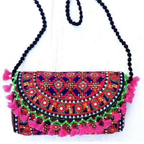 Ladies Gift Handmade Barmeri Print Handbag