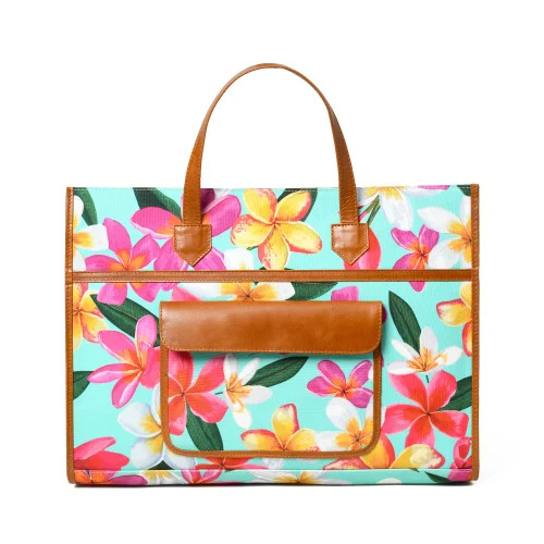 Leather Canvas Bag