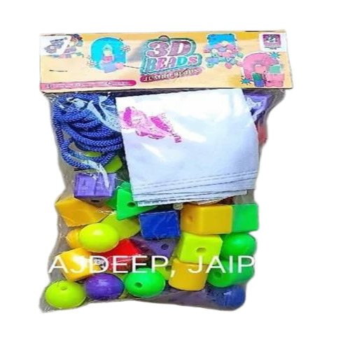 Plastic Bead Toy Set