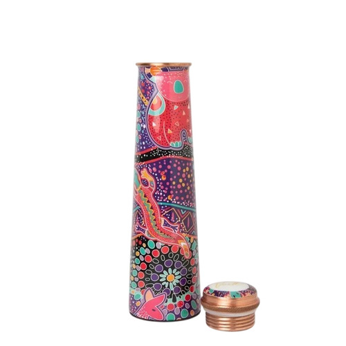 Printed Copper Bottle - Capacity: 1000 Milliliter (Ml)