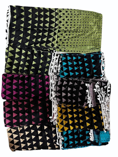 Samosa Cotton Dupatta - Ethnic Region: Indian
