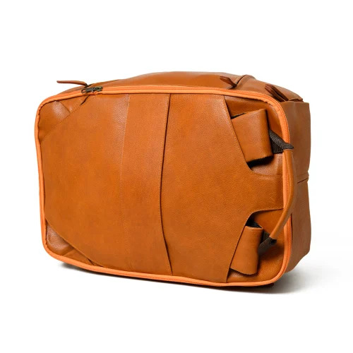 Tan Color Leather Backpacks Bags