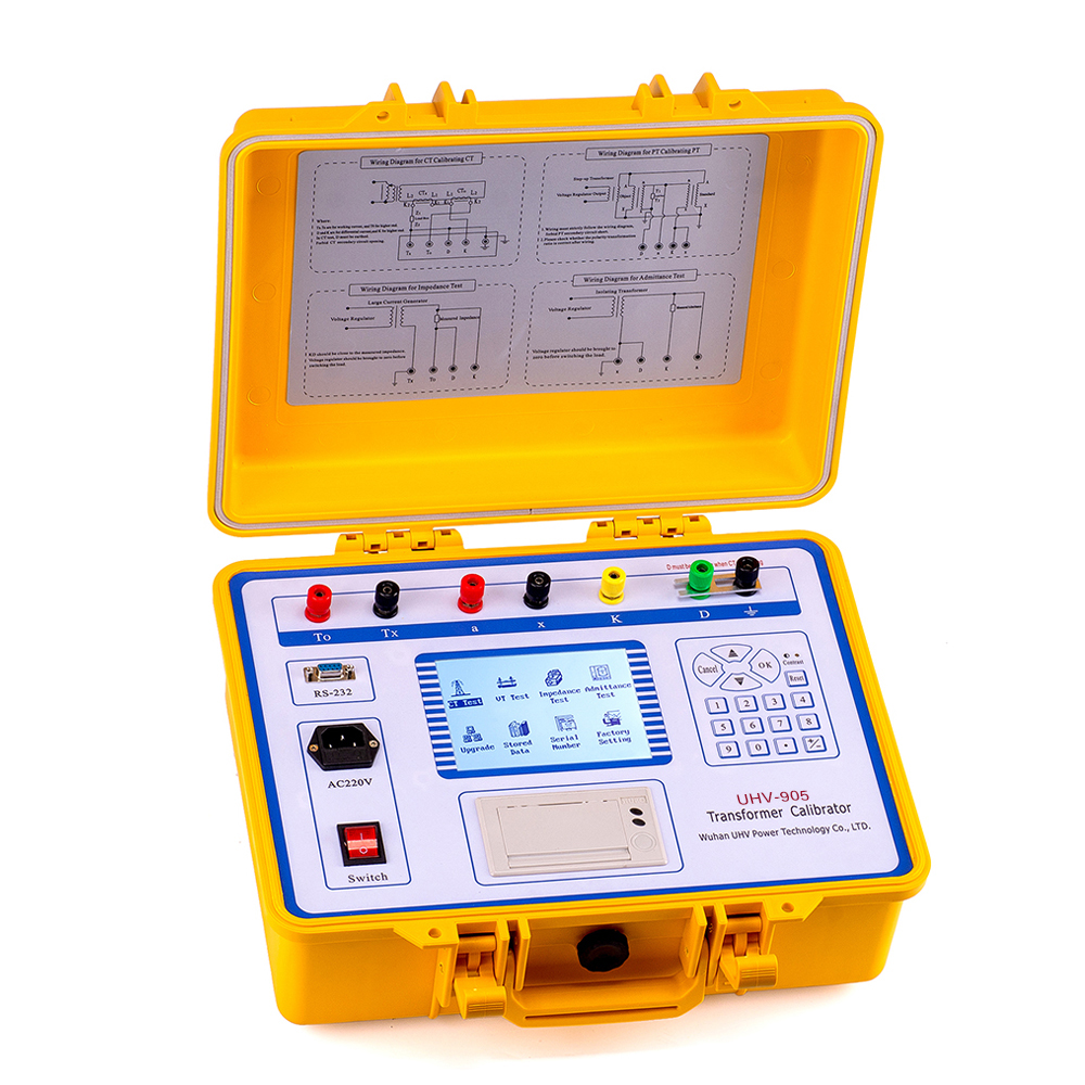 Uhv-905 Current Transformer Potential Transformer Calibration System For On-Field Test - Accuracy: 0.1 %