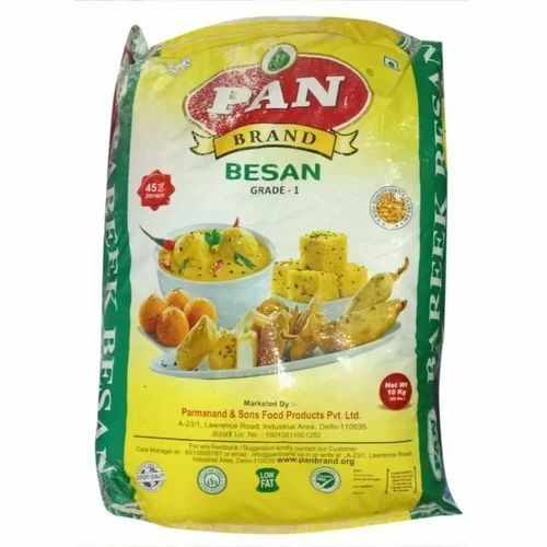 35 Kg Pan Brand Besan - Color: Yellow