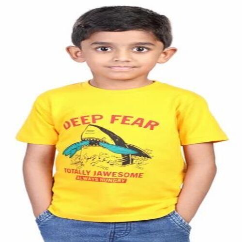 Boys Round Neck T-Shirt