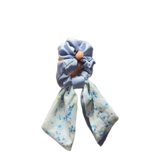 Flower Printed Hair Scrunchies