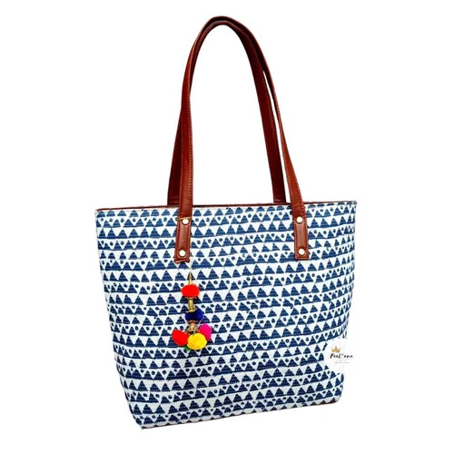 Ikkat Tote Bags Shoulder Bag