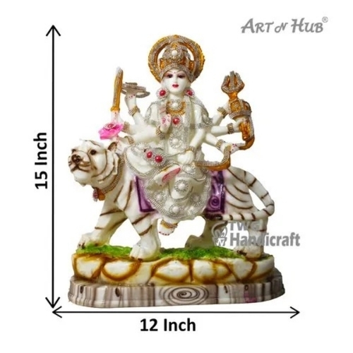 Marble Durga Statue
