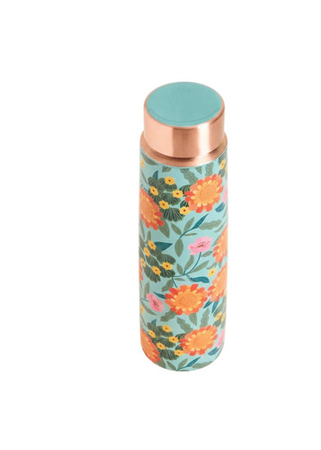 Marigold Meadows Designer Copper Bottle