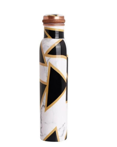 Meena Printed Copper Water Bottle