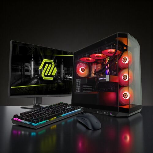 RTX 5080 4K Gaming Desktop + Monitor Ryzen 7 7700X 32GB DDR5, 2TB SSD