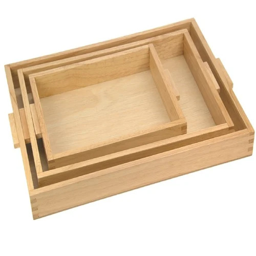 Crazy Crafts Mdf Wooden Trays