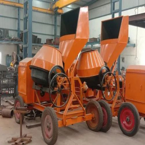 Full Bag Concrete Mixer Machine With Hydraulic Hopper