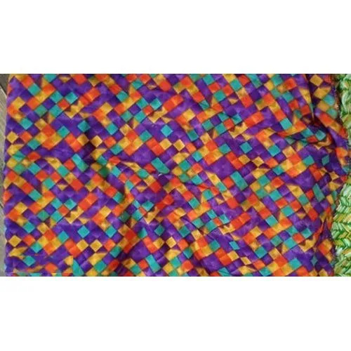Multicolor Rayon Printed Fabric - Application: Textile Industry