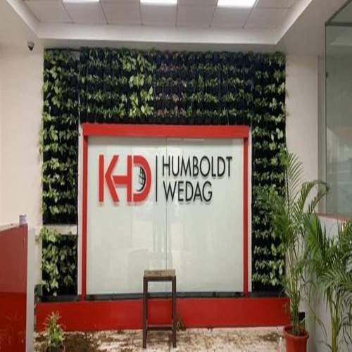 Office Green Wall
