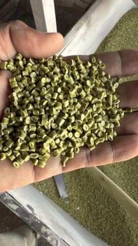 Olive Green Pp Raffia Granules  - Density: 0.9 Gram Per Cubic Centimeter(G/Cm3)