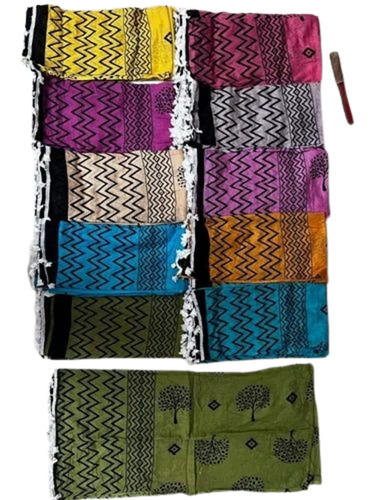 Patch Work Printed Cotton Dupatta