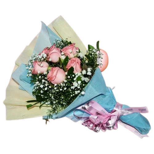 Pink Artificial Rose Flower