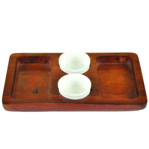 Rectangle Wooden Serving Platter Tray