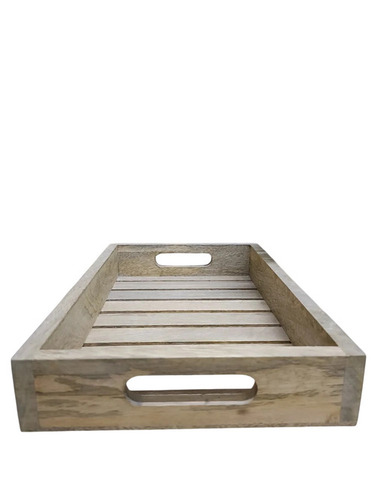 Rectangular Pine Wooden Serving Tray