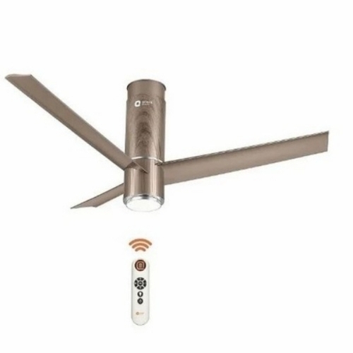Remote Operated Ceiling Fan - Gray, 3 Blades, Standard Size | Electrical, 220V, 1 Year Warranty