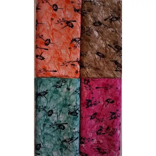 Soft Touch Printed Rayon Garment Fabric - Application: Apparel