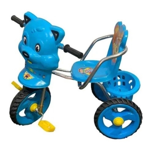 Blue Plastic Kids Tricycle