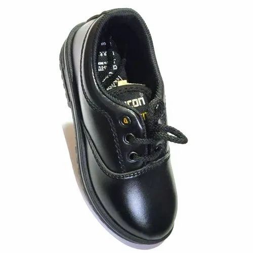 Boys Black School Shoes
