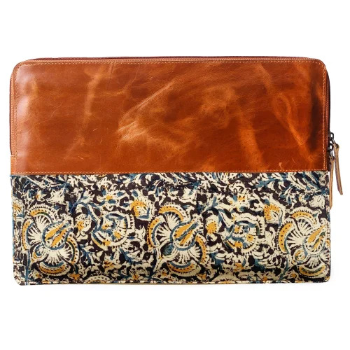 Handmade Leather Sleeve For Men Women Compatible For Macbook Pro