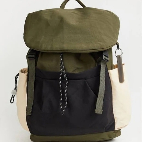 Kids Colour Block Backpack