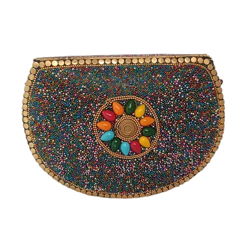 Ladies Brass Handbag