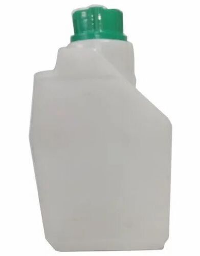 Plastic White Lubricant Bottle