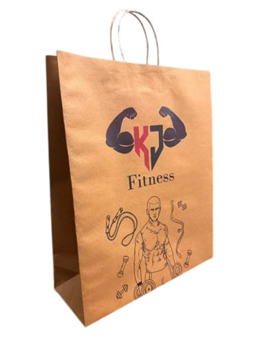 Rectangular Printed Paper Bags