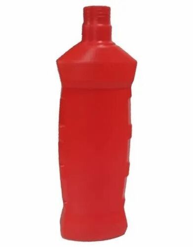 Red Plastic Toilet Cleaner Bottle