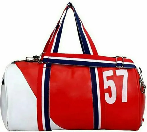 Red & White Gym Bag