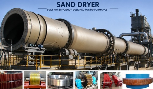 Rotary Drum Dryer - Material: Stainless Steel