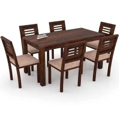 Sheesham Wood Dining Table Set