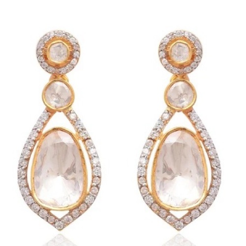 Silver Pearl Drop Earrings