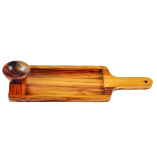 Wooden Serving Tray Set