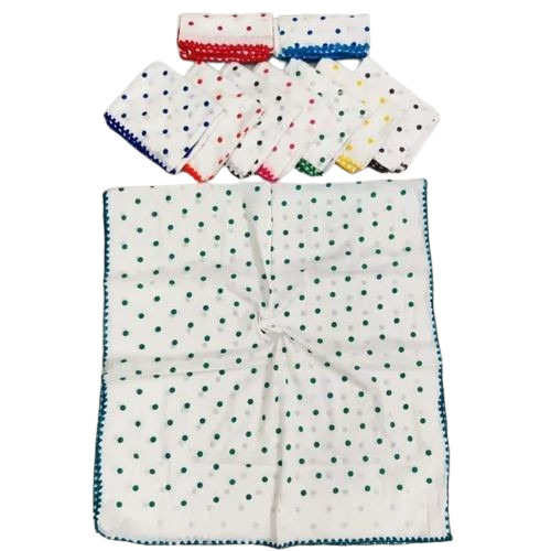 Cotton Polka Dot Dupatta