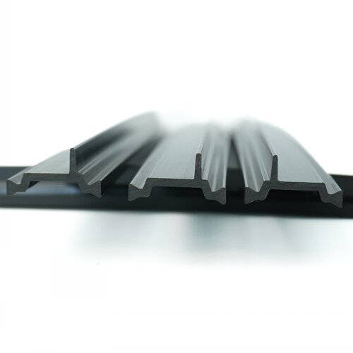 Ct Type Thermal Break Strip For Aluminum Windows - Polyamide PA66 10-60mm Wide Black Rigid Rubber