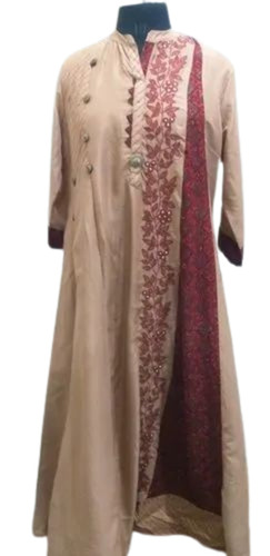 Ladies Party Wear Embroidered Cotton Kurtis