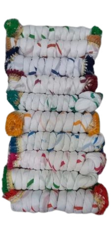 Ladies White Color Printed Dupatta